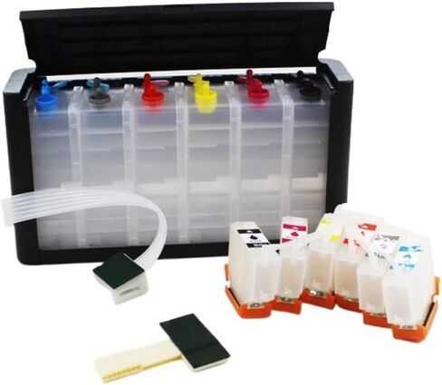 Empty CISS Ink Supply System UP 378+478 312+314 Compatible with XP 15000 XP 15010 XP 15080 XP15010 XP15080 Without Chip in Kuwait