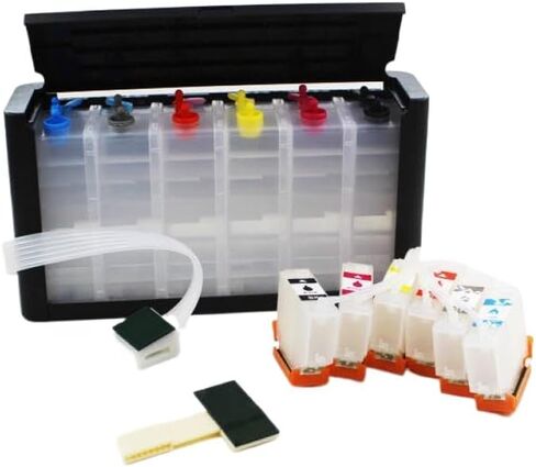 Empty CISS Ink Supply System UP 378+478 312+314 Compatible with XP 15000 XP 15010 XP 15080 XP15010 XP15080 Without Chip in Kuwait