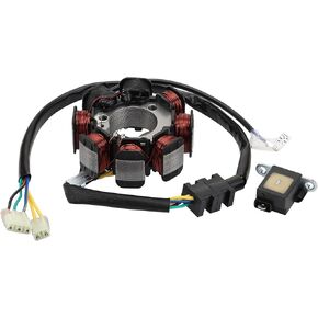 WOOSTAR 8 Coil 5 Wire Magneto Stator Replacement for TRX200 Fourtrax 200 1990-1991 TRX200D Fourtrax 200 1991-1997 TRX200A FourTrax 200 1990-1991 TRX200D FourTrax 200 Type || 1991-1997 in Saudi Arabia