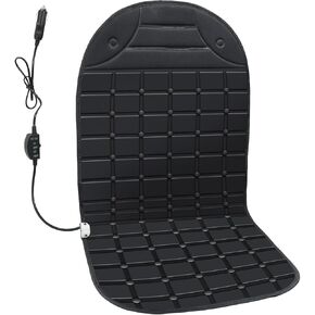 BRIGHTDECK Seat Cushion Winter Potable Seat Cover with Adjustanle Buckle for Full Back and Seat (Black) in Saudi Arabia