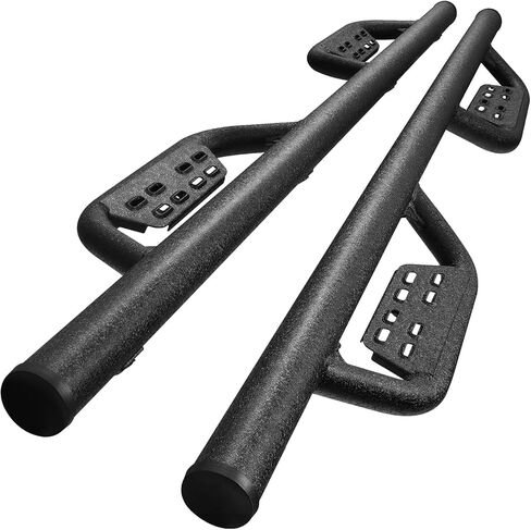 Drop Down Style Running Boards Compatible with 2002-2008 Dodge Ram 1500 Quad Cab /2003-2009 Dodge Ram 2500/3500 Quad Cab, 3 Inch Step Bars Side Step Nerf Bars. in Kuwait