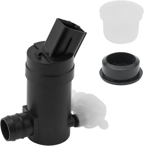 98510-A9000 Windshield Washer Pump Compatible with Kia Sedona 2015-2021 3.3L V6 & Kia Sorento 2016-2020 2.0L 2.4L - Direct Replacement OEM 78413-34000 with Rubber Grommet in Kuwait