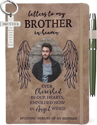 Dad Memorial Gifts for Loss of Father, In Loving Memory of Dad Journal 200 Pages Notebook A5 Lined with Window Space Photo Insert, Dad Passing Away Sympathy Remembrance Bereavement Grieving Gift in Saudi Arabia