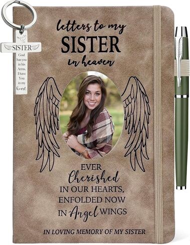 Dad Memorial Gifts for Loss of Father, In Loving Memory of Dad Journal 200 Pages Notebook A5 Lined with Window Space Photo Insert, Dad Passing Away Sympathy Remembrance Bereavement Grieving Gift in Saudi Arabia