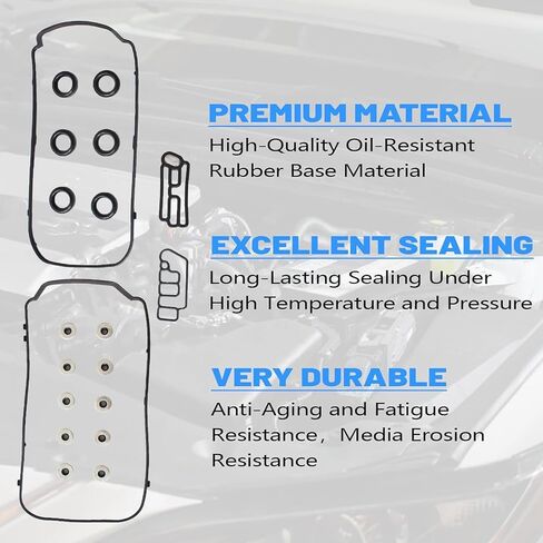 AUCERAMIC VS50773R لهوندا أكورا غطاء صمام المحرك طوقا مع VTEC صمام الملف اللولبي طوقا لهوندا أكورد الطيار أوديسي كروس تور أكورا RDX MDX RL TL TSX ZDX 2008-2016 3.5L 3.7L 15845-R70-A01 in Saudi Arabia