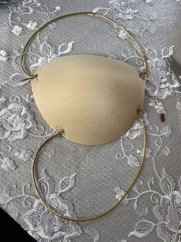 Bra Cup Pads -Inserts Foam Push Up Bra Pads Inserts - Nude Color- Size 36 B -Pack of 2 Pairs in Saudi Arabia