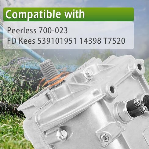 ناقل حركة بـ 5 سرعات، مناسب لـ Peerless Bob-Cat Snapper Toro Scag، مناسب لـ Peerless 700-023، مناسب لـ FD Kees 539101951 14398 T7520، OE 700-023، 539101951، 14398، T7520، C0122002 in Saudi Arabia