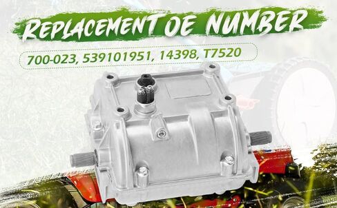 ناقل حركة بـ 5 سرعات، مناسب لـ Peerless Bob-Cat Snapper Toro Scag، مناسب لـ Peerless 700-023، مناسب لـ FD Kees 539101951 14398 T7520، OE 700-023، 539101951، 14398، T7520، C0122002 in Saudi Arabia