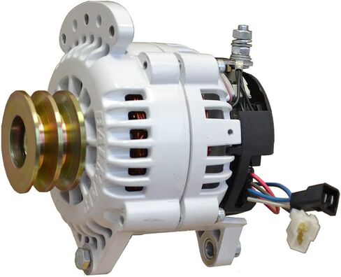 60-100-DV - Aftermarket Replacement Alternator 100 AMP 12v 315 Inch Dual Foot Saddle Pulley with Isolated Ground Compatible with Balmar in Saudi Arabia