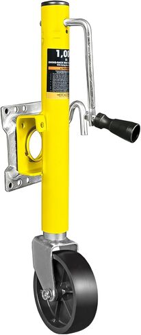 Torin 1000 lbs Trailer Jack with Wheel, Heavy Duty Swivel Boat Trailer Jack Single Whee, 10" Lift, Bolt-on Trailer Tongue Jack for RV Boat in Saudi Arabia