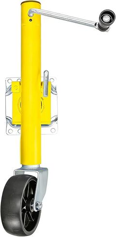 Torin 1000 lbs Trailer Jack with Wheel, Heavy Duty Swivel Boat Trailer Jack Single Whee, 10" Lift, Bolt-on Trailer Tongue Jack for RV Boat in Saudi Arabia