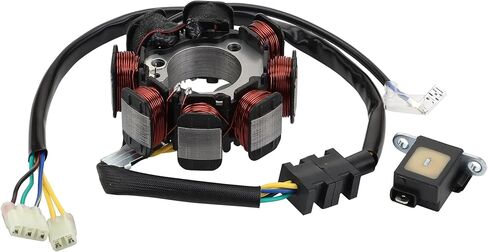 WOOSTAR 8 Coil 5 Wire Magneto Stator Replacement for TRX200 Fourtrax 200 1990-1991 TRX200D Fourtrax 200 1991-1997 TRX200A FourTrax 200 1990-1991 TRX200D FourTrax 200 Type || 1991-1997 in Saudi Arabia