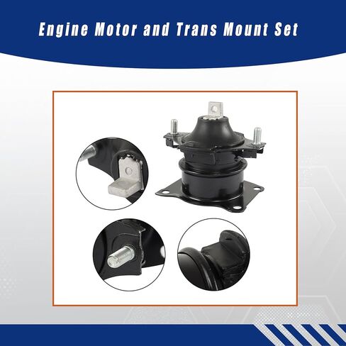 GXYWADY 4PCS Engine Motor Trans Mount Set Replacement for 2009-2014 Acura TL 3.5L 3.7L for Auto A4572 A4561 in Saudi Arabia