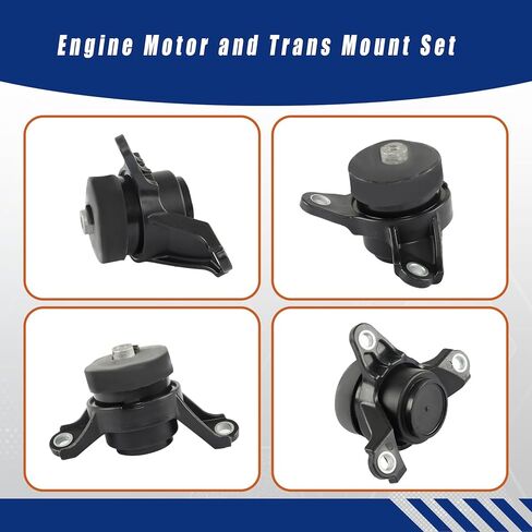 GXYWADY 4PCS Engine Motor Trans Mount Set Replacement for 2009-2014 Acura TL 3.5L 3.7L for Auto A4572 A4561 in Saudi Arabia