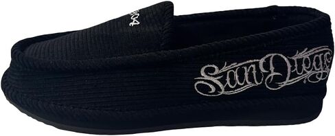 شبشب Homiegear Dyseone San Diego Homie للرجال والنساء - حذاء منزلي ناعم من سروال قصير سهل الارتداء مع نعل مبطن in Kuwait