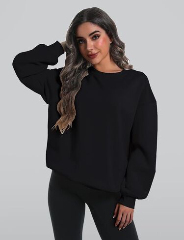 kims cosiart Womens Oversized Sweatshirts Hoodies Long Sleeve Tops Fall Winter Clothes Crewneck Cozy Outfits Pullover in Saudi Arabia