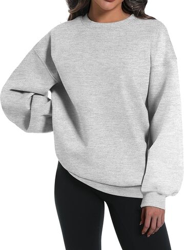 kims cosiart Womens Oversized Sweatshirts Hoodies Long Sleeve Tops Fall Winter Clothes Crewneck Cozy Outfits Pullover in Saudi Arabia