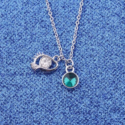 WUSUANED Anime Fans Inspired Necklace Manga Eyes Jewelry Manga Gift For Animes Lovers in Saudi Arabia