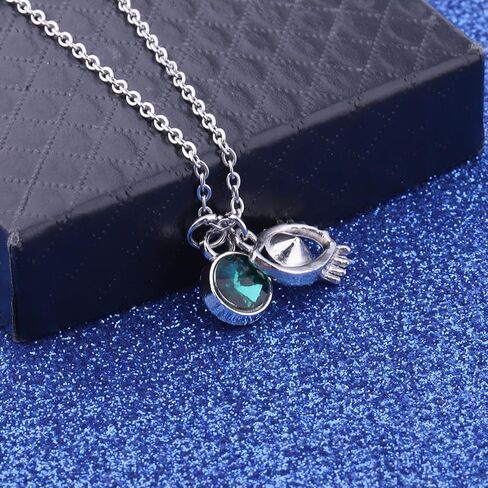 WUSUANED Anime Fans Inspired Necklace Manga Eyes Jewelry Manga Gift For Animes Lovers in Saudi Arabia