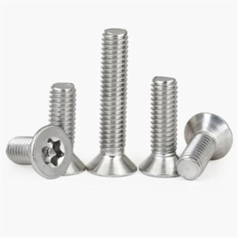 3-50 Pieces m1.4 M1.6 M2 M2.5 M3 M4 M5 M6 M8 M10 Stainless Steel GB2673 Hexagonal Plum countersunk Screw Bolt A1(8mm,M5 10PCS) in Kuwait