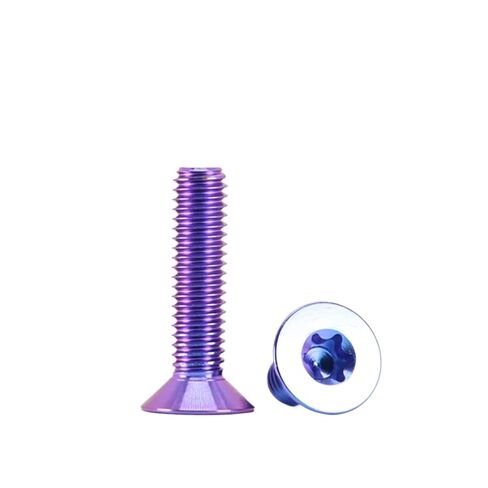 1 قطعة سبيكة غاطسة رئيس البرقوق المسمار/رأس مسطح دراجة نارية كهربائية تعديل الترباس M4 ~ M6 (أسود ، 1 قطعة M4x12) in Kuwait