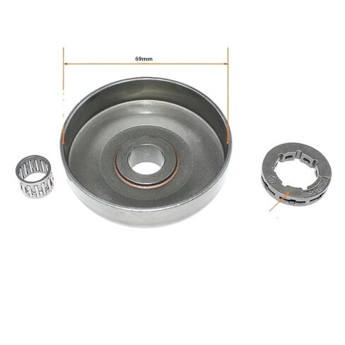 0 328 7 Splines Clutch Drum Sprocket Rim Needle Bearing Compatible with 50 50 Rancher 51 55 55 Rancher 154 254 257 261 262 262XP in Saudi Arabia