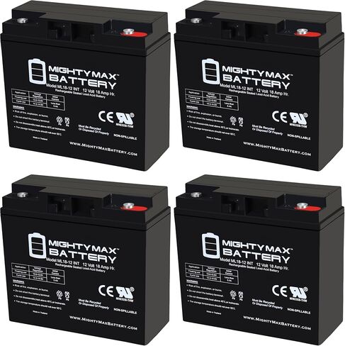 بطارية Mighty Max 12V 18AH SLA بطارية بديلة للخيط الداخلي لـ ES1230 in Kuwait