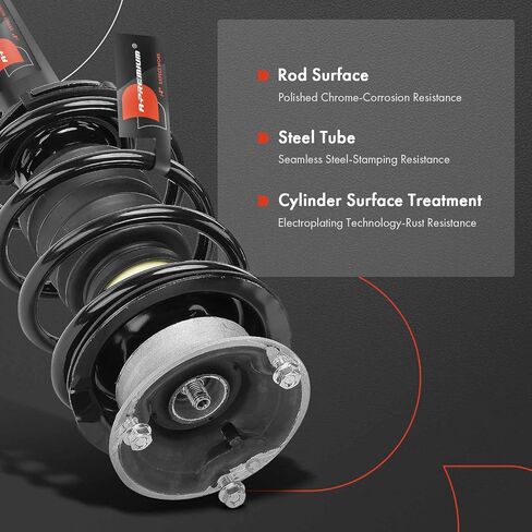 مجموعة دعامة أمامية كاملة ونوابض ملفوفة A-Premium متوافقة مع BMW 328i 2007-2013، 335i 2007-2013، 128i 2008-2013، 135i 2012-2013 [مع تعليق رياضي] in Kuwait