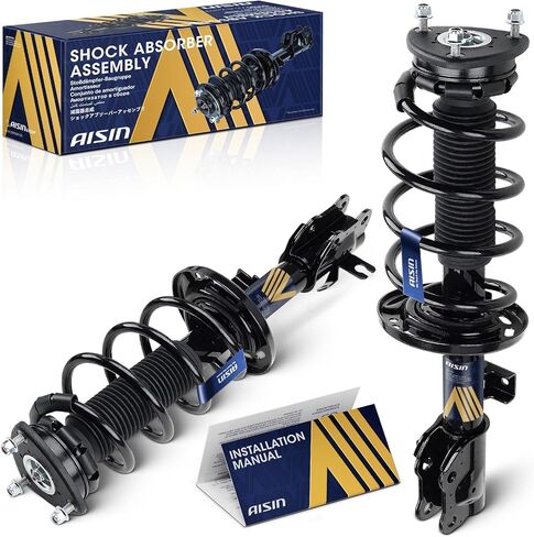 AISIN SAKZ-01291 ممتص الصدمات بدعامات أمامية مع مجموعة زنبركية ملفوفة - متوافق مع Mazda CX-5 2013-2016 - مجموعة من 2 in Kuwait