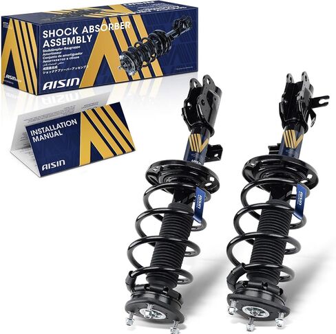 AISIN SAKZ-01291 ممتص الصدمات بدعامات أمامية مع مجموعة زنبركية ملفوفة - متوافق مع Mazda CX-5 2013-2016 - مجموعة من 2 in Kuwait
