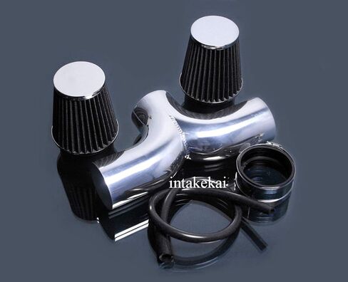 مدخل هواء أداء INTAKEKAI (متوافق مع موديلات 2005-2010 JEEP GRAND CHEROKEE 5.7L, 6.1L V8 / 2006-2010 JEEP COMMANDER 5.7L V8) (أسود) in Kuwait