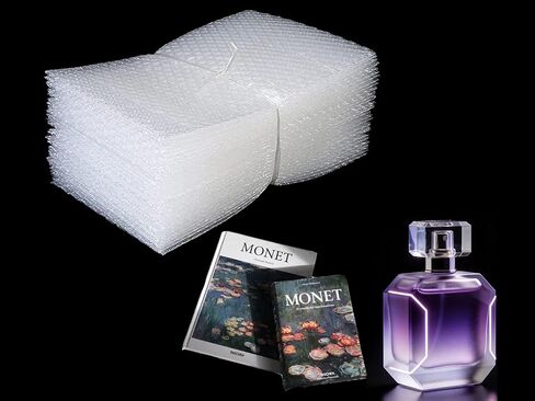 6INCH X 8INCH,25PACK Clear Bubble Out Bags for Packing, Double Walled Moving Supplies Bubble Out Bags for Shipping, Packing, Storage, Moving, Cushioning Wrap Bags in Saudi Arabia