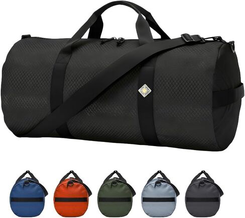 حقائب دفل كبيرة من Diamond Ripstop، متينة للغاية ومقاومة للتمزق، خياطة معززة، مقاومة للطقس، حقيبة دفل قابلة للطي للسفر (12 بوصة × 24 بوصة، 44 لتر) in Kuwait