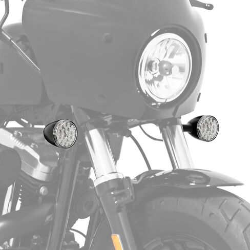XMT-MOTO LED بدوره ضوء مؤشر الإشارة صالح ل هارلي سبورتستر 48 XL1200X 2016-2022 الجبهة in Saudi Arabia