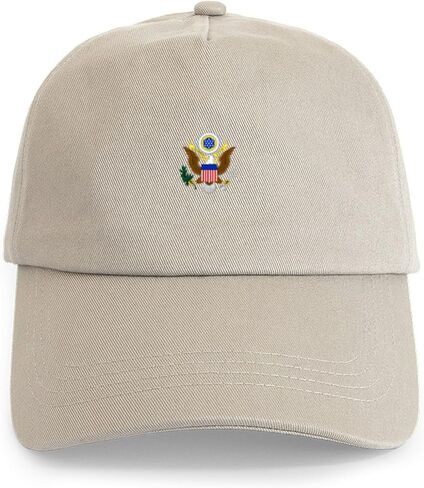 CafePress الولايات المتحدة الأمريكية شعار الختم العظيم معطف الأسلحة U قبعة قبعة بيسبول قابلة للتعديل in Saudi Arabia