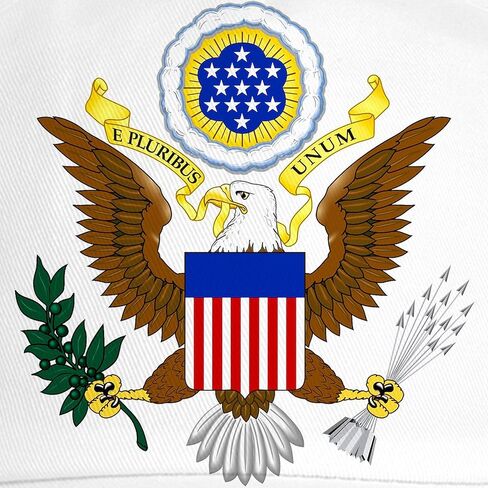 CafePress United States Great Seal Emblem Coat of Arms U Cap Adjustable Baseball Cap in Kuwait