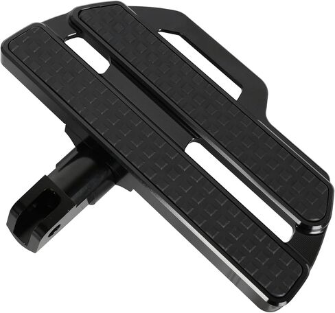 Motorcycle CNC Aluminum Rider Footboard, Adjustable Front Footrests Highway Pegs Compatible with Honda Gold Wing GL1800/Goldwing GL1800 F6B 2001-2024 Black in Saudi Arabia