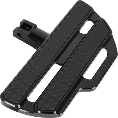 Motorcycle CNC Aluminum Rider Footboard, Adjustable Front Footrests Highway Pegs Compatible with Honda Gold Wing GL1800/Goldwing GL1800 F6B 2001-2024 Black in Saudi Arabia