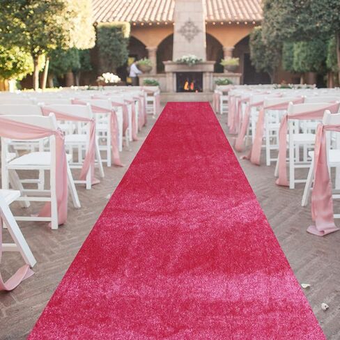 عداء الممر الأبيض لحفل الزفاف المخملية الممر السجاد 2FTx15FT اكسسوارات الزفاف رومانسية المخملية النسيج الطابق الممر عداء لحفلات الزفاف حفل السجاد الممر الزخرفية لأحداث عيد الميلاد in Kuwait