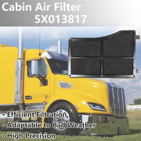 8pcs 5X013817 Air Filter Fit for Peterbilt 389 388 579 567 367 365 337 330 Trucks 2013-2023 select models Replace AF55832, CAF24024, 5S013817, WP10154, PA5765 in Saudi Arabia