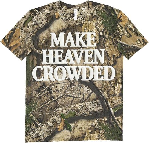 Jesus Inspired Tree Camo T-Shirt V2 Collection | Premium Quality Essential Camoflauge Christian Shirts for Men & Women in Saudi Arabia