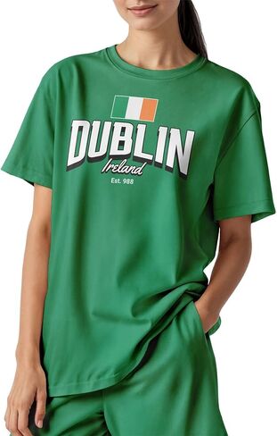Dublin Ireland Est 988 Mens T-Shirt, Dublin Ireland Short Sleeve Cotton Unisex Top Tee in Saudi Arabia