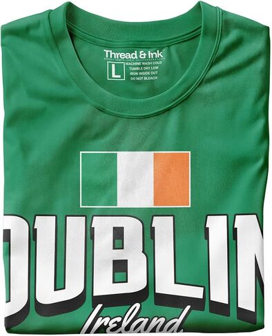 Dublin Ireland Est 988 Mens T-Shirt, Dublin Ireland Short Sleeve Cotton Unisex Top Tee in Saudi Arabia