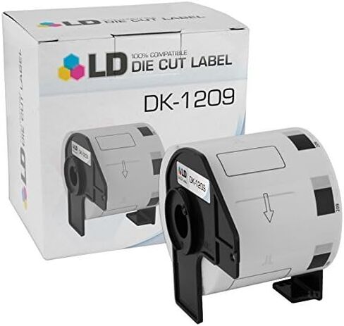 LD Products Compatible Address Label Replacements for Brother DK-1209 1.1 inch x 2.4 inch (2 Pack 800 Labels) for use in P-Touch QL-1050 QL-1050N QL-1060N QL-500 QL-550 QL-570 QL-570VM QL-580N in Saudi Arabia
