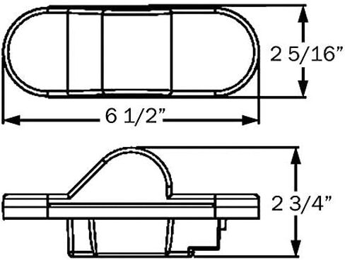 Optronics STL75ABP Amber LED Mid Ship Turn Signal in Saudi Arabia