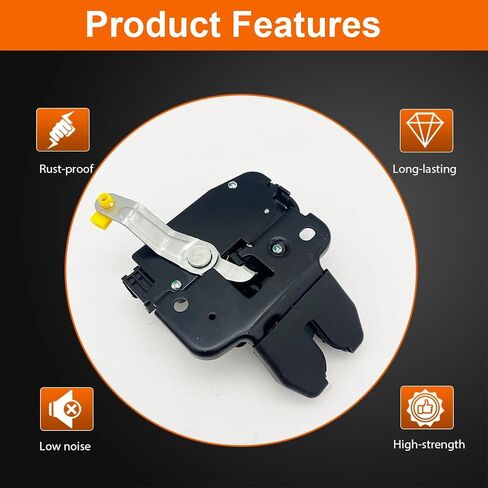 Trunk Deck Lid Latch Lock Compatible with 2007-2011 Versa in Saudi Arabia