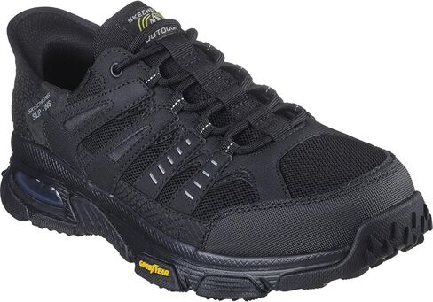 Skechers - Mens Slip-Ins: Skech-Air Envoy - Emissary Slip On Shoes, Color Black, Size: 10.5 W US in Saudi Arabia