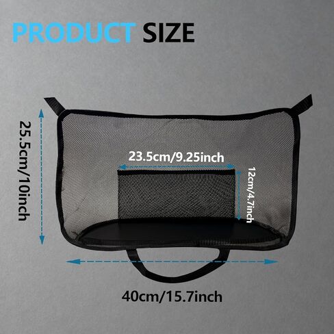 حامل محفظة للسيارة بين المقعد الأمامي، حامل حقيبة يد شبكي للجيب وحاجز للمقعد الخلفي للحيوانات الأليفة/الأطفال، منظم حقيبة شبكية لتخزين الهواتف/الوجبات الخفيفة، ملحقات السيارة للنساء in Kuwait