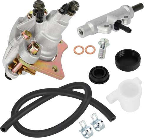 1911075 1911274 Rear Brake Caliper & Master Cylinder Compatible with Polaris Sportsman 800 Not for X2/6x6/Touring 2008-2009 in Saudi Arabia