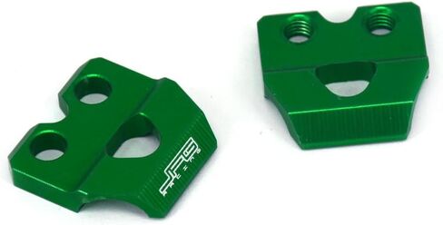JFG RACING Dirt Bike Brake Line Clamp Aluminum Hose Snap for KX80/85/100/112/125/250/250F/250X/450F/450X/500, KLX140/140L/140G/150L/250/250S/250R/300/300R/300SM/450R And More Models, Green in Saudi Arabia